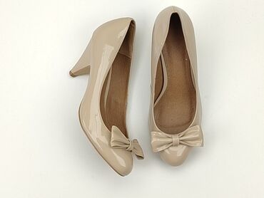 spódnice midi eko skóra: Flat shoes for women, 39, condition - Good