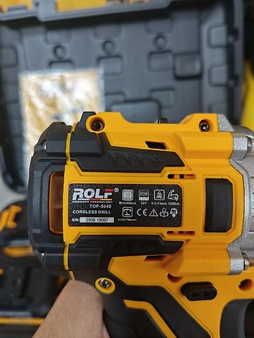 Оборудование для бизнеса: Аккумуляторная дрель‑шуруповерт ROLF TOP‑5048 (Germany Technology) — 3