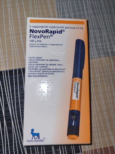 Medicinski proizvodi: Novorapid insulin,u roku