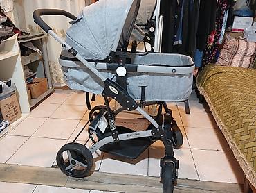Araba-beşiklər: Uşaq arabası – Baby Home marka, boz rəng Xüsusiyyətlər: - — 1