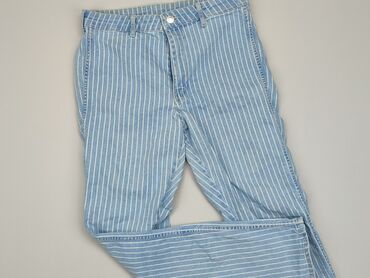 błękitna sukienki elegancka: Jeans, L (EU 40), condition - Good
