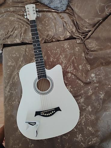 elektron gitaralar: Agustik gitar üstünde kapo ve çantası verilir - Başlıq: 6 mexaniki lad — 1