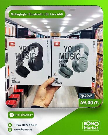 jbl live: 🔥 Qulaqlıqlar Bluetooth Simsiz JBL Live 460 NC ✅ Marka: JBL ✅ — 1