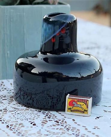 Ostali antikviteti: Art Deco vaza Fat Lavas Mid Century West Germany 1,6kg! — 5