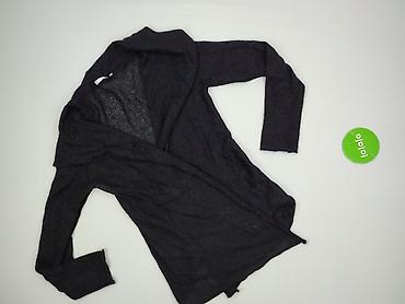 sweter czarny rozpinany: Kardigan damski, rozmiar L — 2