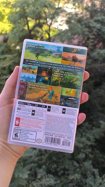 nintendo switch lite бу: Продаю картридж Zelda botw на нинтедо свитч. С коробочкой в идеальном — 2