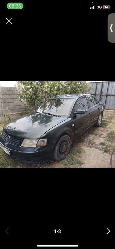 шагыл портер: Volkswagen Passat: 1998 г., 1.8 л, Механика, Бензин, Седан