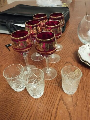 Digər dəstlər və servizlər: Real alıcıya endirim olacaq. Bohemia üslubunda dekorativ şüşə və — 7