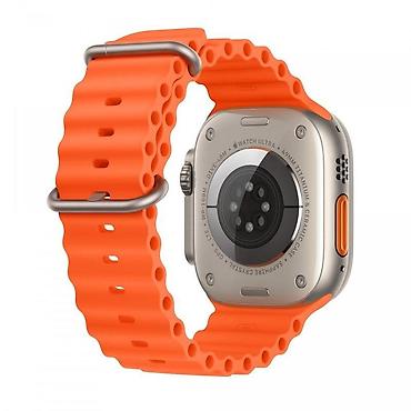 iphone на: Apple Watch Ultra 2 с ремешком Ocean Band (оранжевый) В идеальном — 2