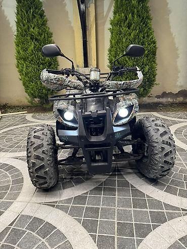 куплю квадроцикл бу: Kvadrosikl – kamuflyaj rəngli gövdə, iri protektorlu off-road təkərlər — 2