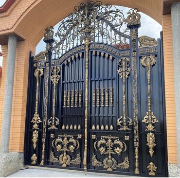 Həyət darvazaları: Metal EN MMC olaraq istədiyiniz forma və ölçüde demir işlerinin -da lalafo.az — 25 Həyət darvazaları: Metal EN MMC olaraq istədiyiniz forma və ölçüde demir işlerinin — 25