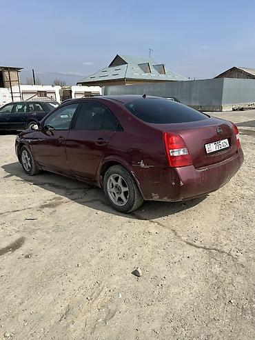 Nissan: Nissan Primera: 2002 г., 2 л, Вариатор, Бензин, Седан — 3