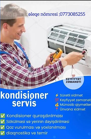 kondisioner qiyməti: Kondisioner servis xidməti Təklif olunan işlər: - Kondisionerin — 1