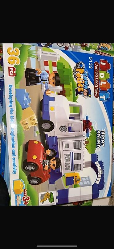 oyuncaq avtomat: JDLT (Jun Da Long Toys) Town Police konstruksiya dəsti – 5132 - 36 — 1