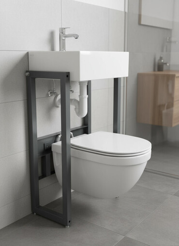 унитаз б у ош: Унитаз Подвесной(Инсталляция), Новый, Материал: Металл