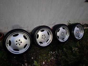 2107 tekeri: R18 larzon, tekerler eladı barter var 17 lik diskler ile — 1