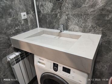 Раковины для ванной: Раковина для ванной, Квадрат форма, Материал: Керамика — 9