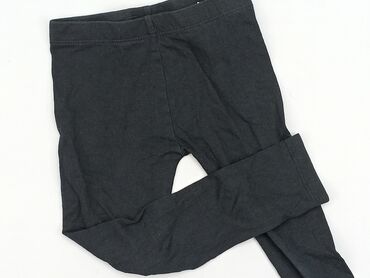 legginsy z koronką po bokach: Legginsy dziecięce, Little kids, 4-5 lat, 104/110, stan - Bardzo dobry