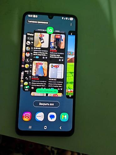 galaxy m32: Samsung Galaxy A32, Б/у, 128 ГБ, цвет - Черный, 2 SIM — 2
