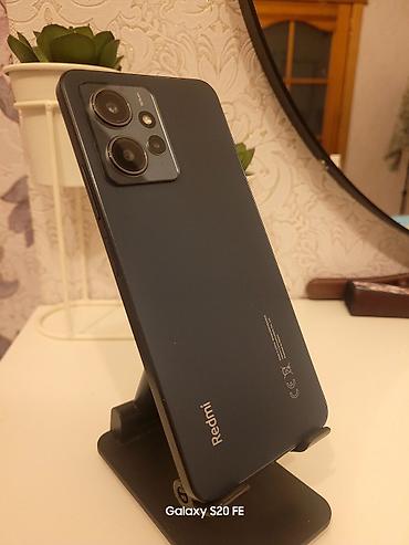 Redmi Note 12, 128 GB, rəng - Qara, İki sim kartlı, Sensor, Barmaq izi