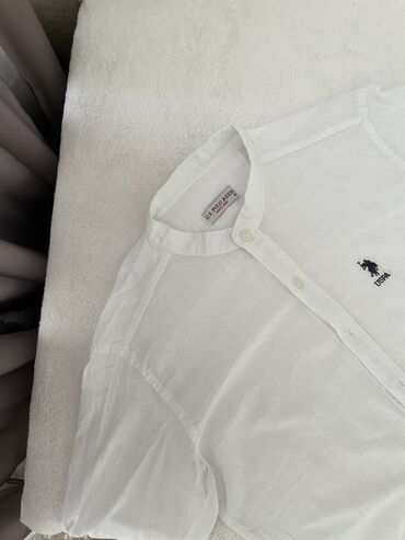 рубашка белая мужская: Рубашка S (EU 36), M (EU 38), цвет - Белый