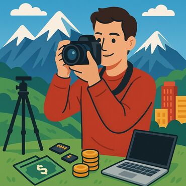 швейа на дом: Фотограф, видеооператор. 20 at lalafo.kg швейа на дом: Фотограф, видеооператор. 20