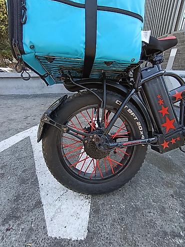 Velosipedlər: Elektrik velosipedi – yük/çatdırılma üçün tam təchizatlı “fat-tire” — 7