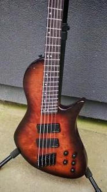 Gitare: HARLEY BENTON MSB-5 BLACK FLAME BURL | . Slanje po — 9