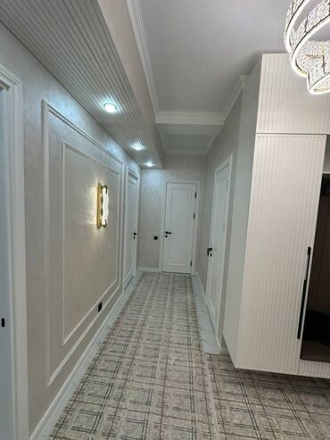 квартиры в районе пишпек: 2 бөлмө, 80 кв. м, Элитка, 4 кабат, Дизайнердик ремонт