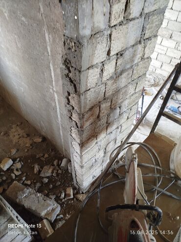 Beton işləri: Beton kəsmə beton deşmə xidməti Karot - HILTI DD 200 / 350 ilə 25 ° — 18