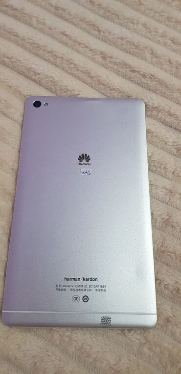 Планшеты: Планшет, Huawei, память 16 ГБ, 8" - 9", Wi-Fi, Б/у — 8