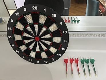 İdman oyunları: Plastik uclu elektron/soft-tip dart lövhəsi dəsti - Standart ölçülü — 1