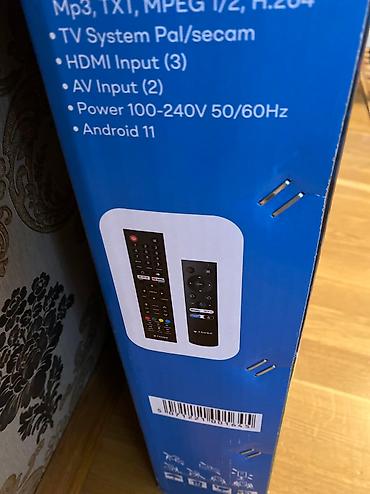 taube soyuducu: 128 sm genis ekran,4 K UHD son model Almaniya brendi Taube Smart tv,4 — 3