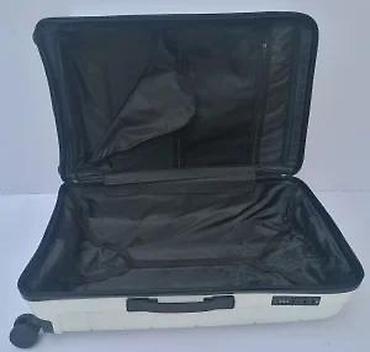 Putni koferi i torbe: Tvrdi kofer na točkićima – bela boja - Materijal: ABS/plastika sa — 6