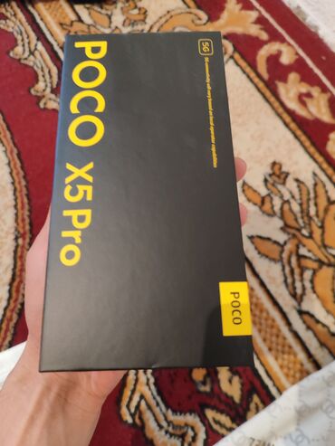 Poco: Poco X5 Pro 5G, Б/у, 8 GB, цвет - Черный, 1 SIM, 2 SIM