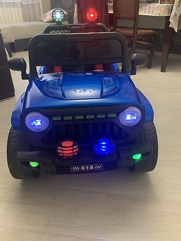 Детские электрокары: Uşaq üçün elektrikli akkumulyatorlu maşın – off-road tipli jeep Çox az — 1