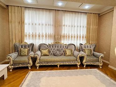 divan kreslo uzluyu: Divan və kreslo dəsti satılır. Mebel çox səliqəli istifadə olunub — 1