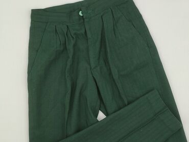 Women: Material trousers for women, size S (EU 36)
