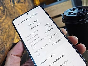 note 13 pro plus: Samsung Galaxy S23, Б/у, 256 ГБ, цвет - Зеленый, 1 SIM, 2 SIM, eSIM — 4