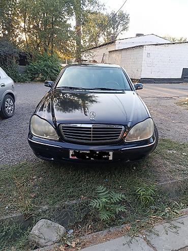 Продажа авто: Mercedes-Benz S-Class: 2000 г., 4.3 л, Автомат, Газ, Седан — 2