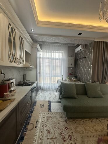 квартира дом кара балта: 3 комнаты, 65 м², Элитка, 2 этаж, Евроремонт