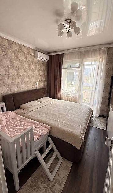 3 комнаты, 61 м², Асанбай мкр 105 серия, 5 этаж, Евроремонт