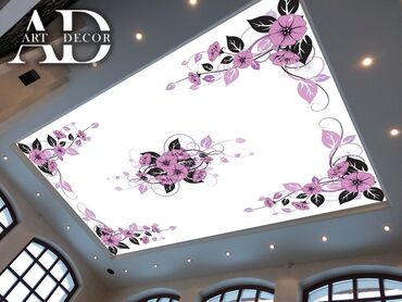 Натяжной потолок: Натяжной потолок 3D потолки, Глянцевое, Матовое Гарантия, Бесплатный замер, Бесплатная консультация — 28