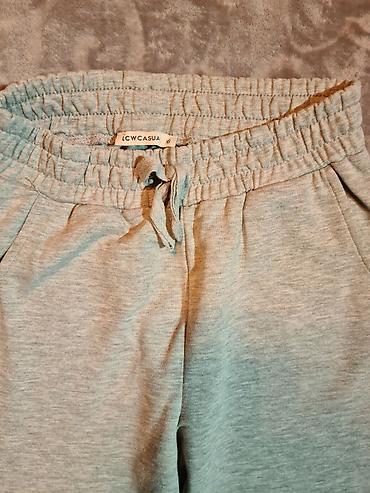 lindex deca: Ženske trenerka pantalone LCW Casual – model XS - Boja: svetlosiva — 2
