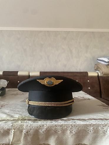 форма пилота: Фуражка пилота/авиаслужбы. - Цвет: черный с золотистым декором - — 1