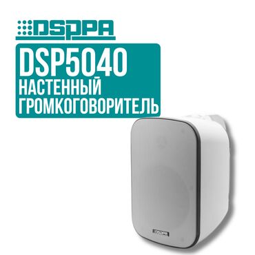 Рации и диктофоны: Настенный громкоговоритель DSPPA DSP5040W ✅ Дизайн для внутреннего и