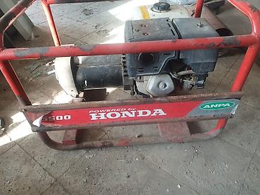 generator benzin: Honda mühərrikli benzin generatoru – ANPA S500 - Güc bloku: Honda — 1