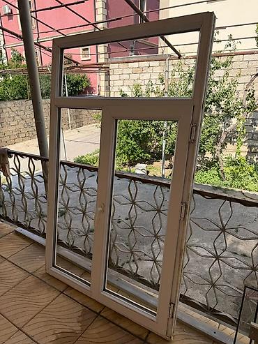 PVC pəncərə-balkon blok sistemi - Material: ağ rəngli PVC profil -