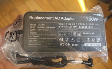 ipad 9 nəsil: 19V 6.32A 120W noutbuk adapteri (TUF, ROG) ⚡️ 19V 6.32A 120W Noutbuk