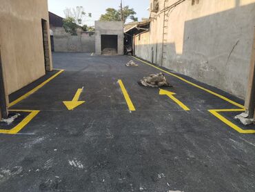 Tikinti işləri: Asfaltlama xidməti və yol xətləri çəkilməsi xidməti - Həyət, bağ evi — 2